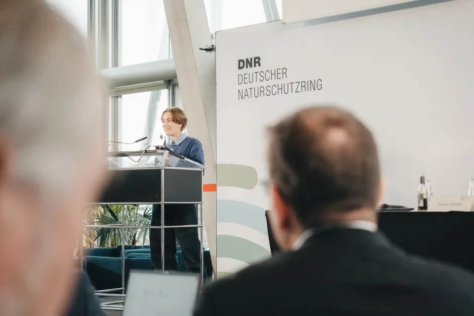 Felicia Graubner auf dem Podium